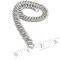 1 Yard Silver Double Link Etched Aluminum Chain for Jewelry Accessories